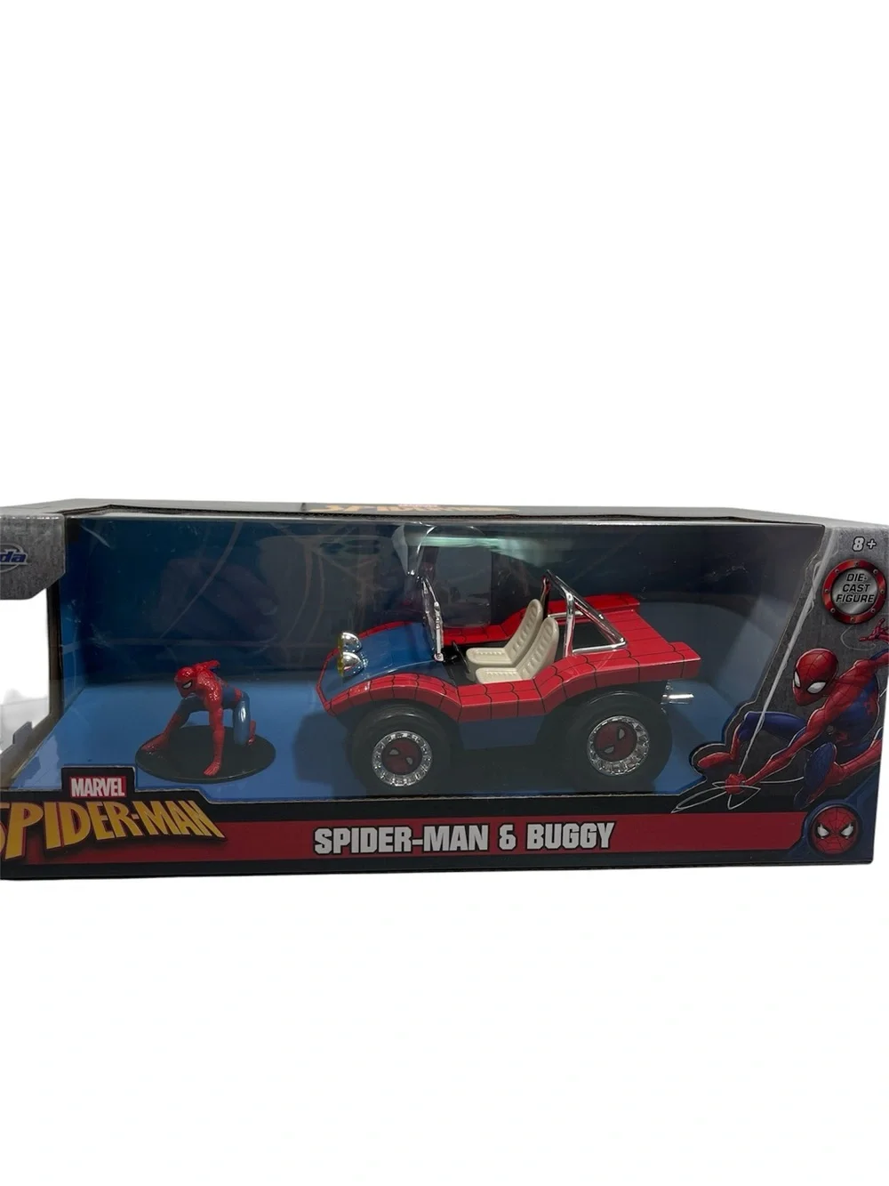Jada Marvel Spider-Man BUGGY 1:24 Scale & SPIDER-MAN Die-cast - #33729 (2023)